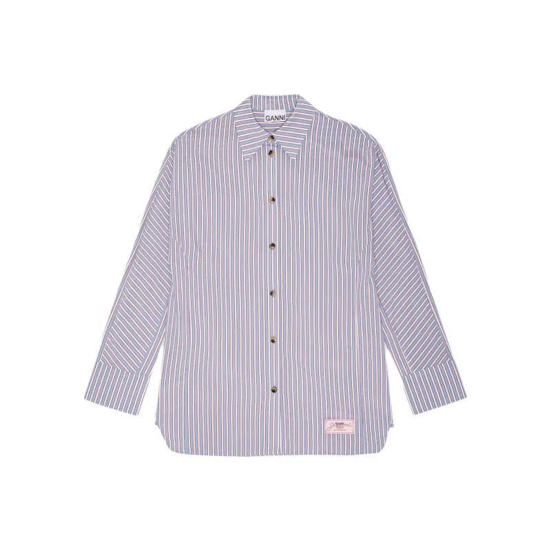 GANNI Striped Shirt-0