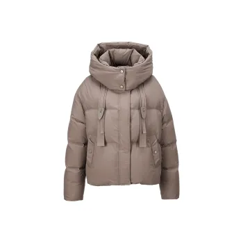 XIANGYING Down Jacket Women's Milk Coffee