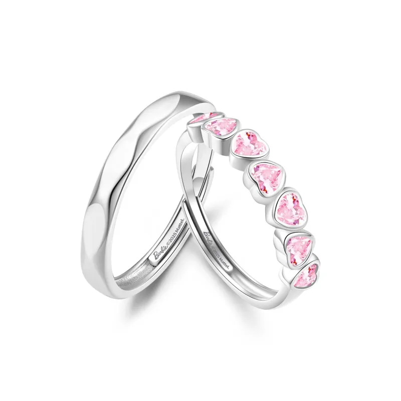 Barbie S925 Silver Rings Unisex-1