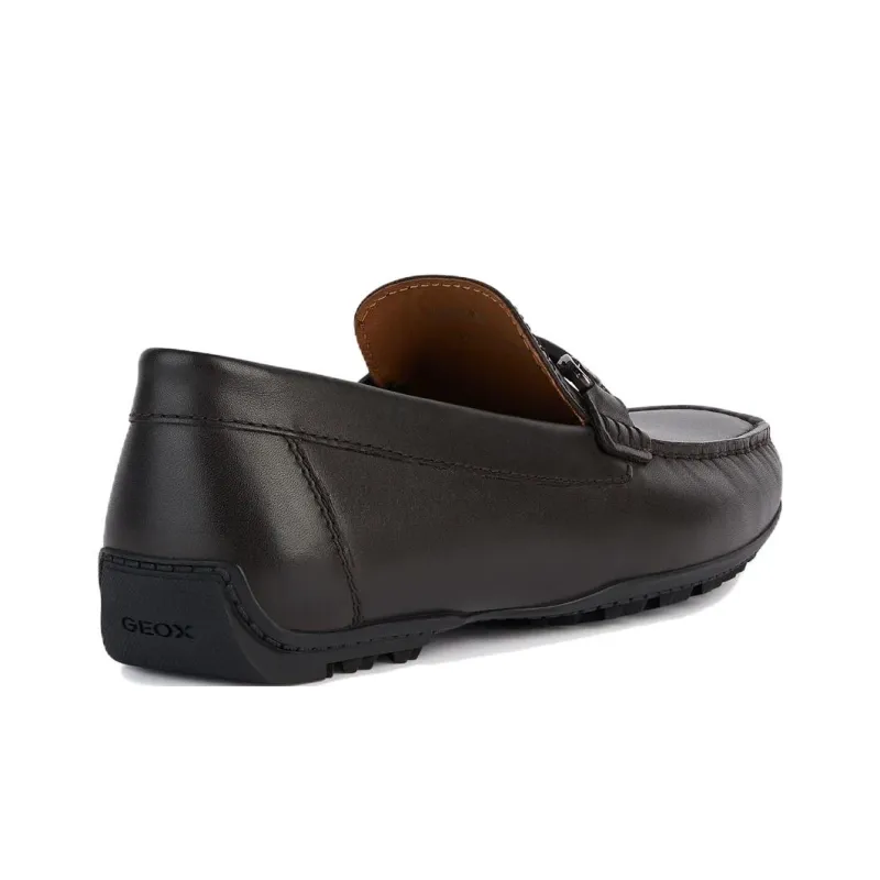 GEOX Kosmopolis + Grip Loafers Men's Dark Brown-2