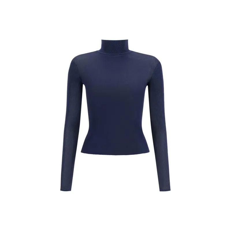 Self portrait High Neck Knitted Top-0