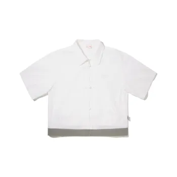 LiNing x ANB Shirt Women's Standard White/Silver Fox Gray
