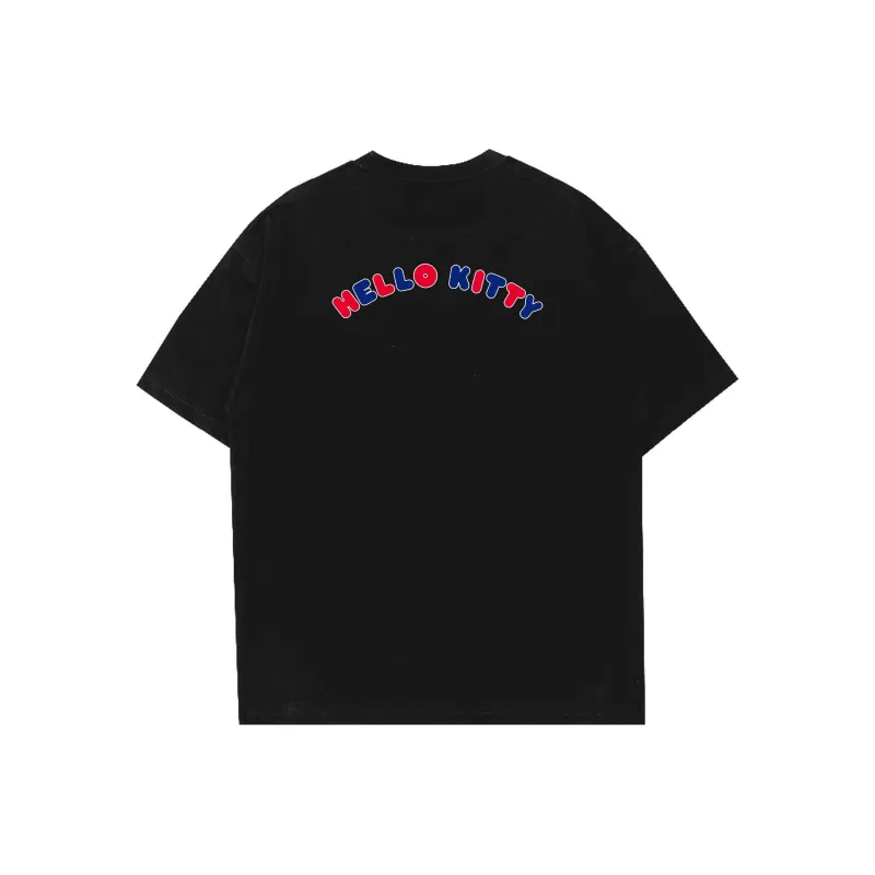 Sanrio x HelloKitty Hello Kitty T Shirt Unisex Black, White-1
