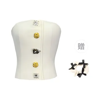 TURN UP Strapless Tops Women's