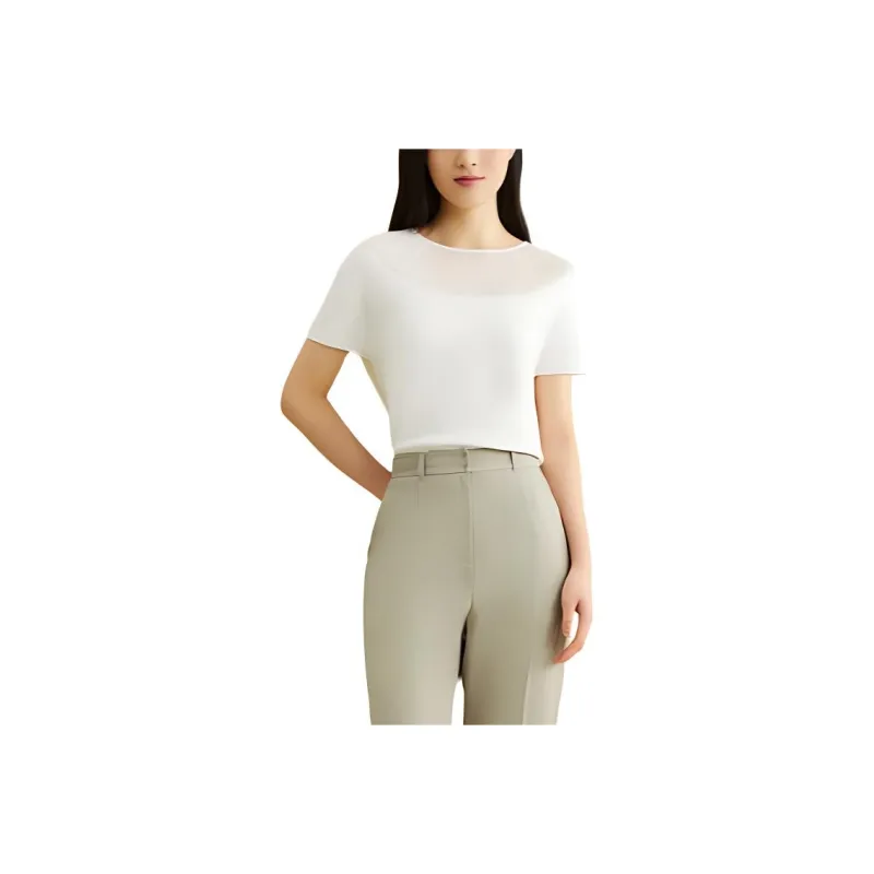 Yiner SS24 Knitwear Women's Cream White-0