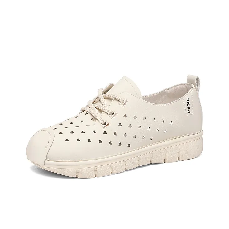 Golden Silk Rabbit Slip Resistant, Abrasion Resistant, Breathable, Lightweight Low Top Casual Shoes Women's-7