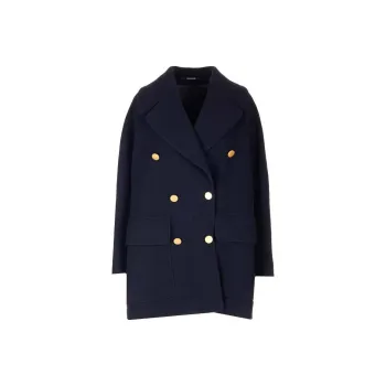 Tagliatore Lillian Double-Breasted Long Sleeved Coat