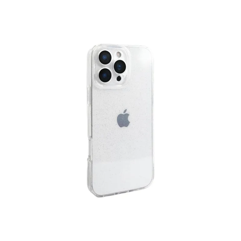 Sopi TPU Material Transparent Glitter Phone Cases Compatible With IPhone 16/15 Pro Max/Apple 13/14 Pro/Max-2