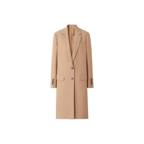 Burberry Single Breasted Long Sleeved Coat