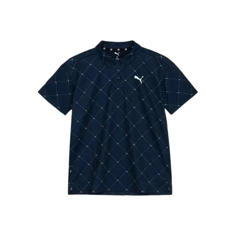 PUMA Polo Shirt Women's Marine Blue-0