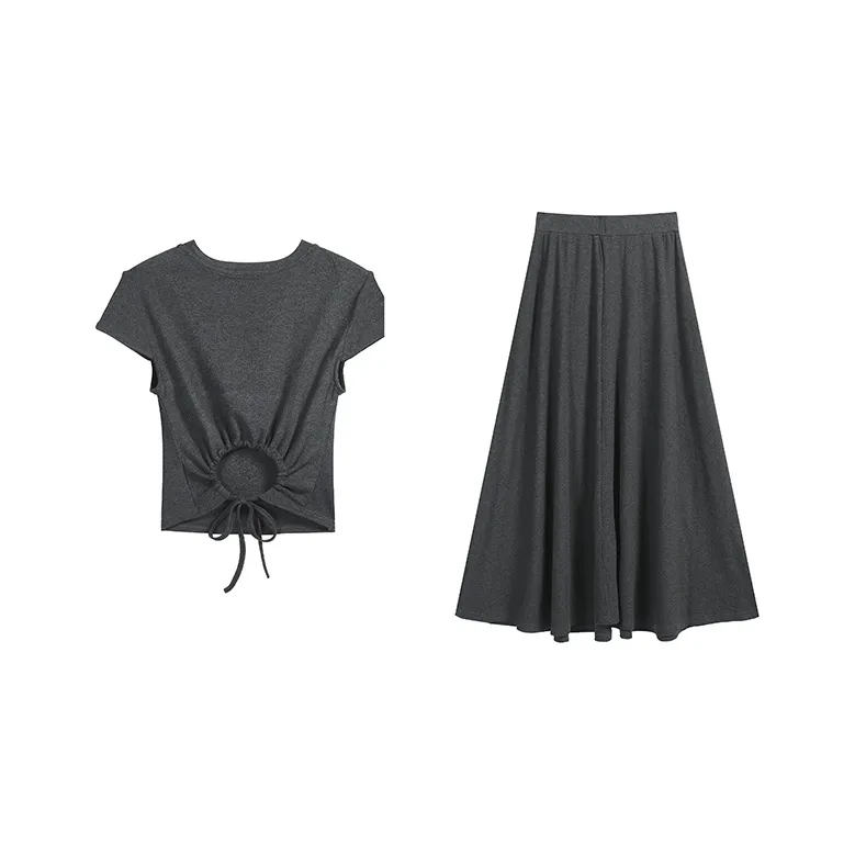 AHDO Two Piece Skirt Sets Women's-8