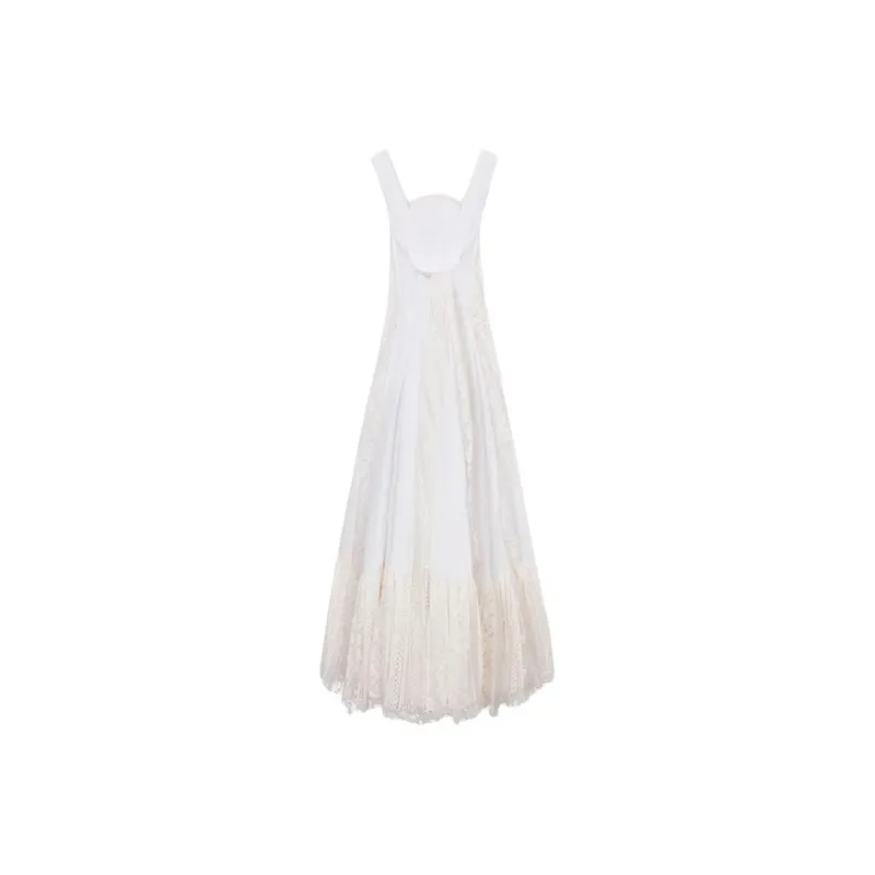 LOEWE SS25 Slip Dress Women's White-1