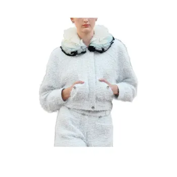 CHANEL 25S Spring Summer Collection Jackets & Coats Women's Light Blue