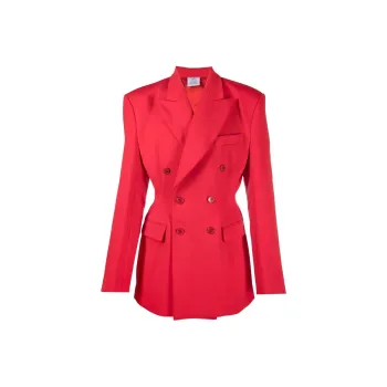 Vetements Business Suits Women's Red