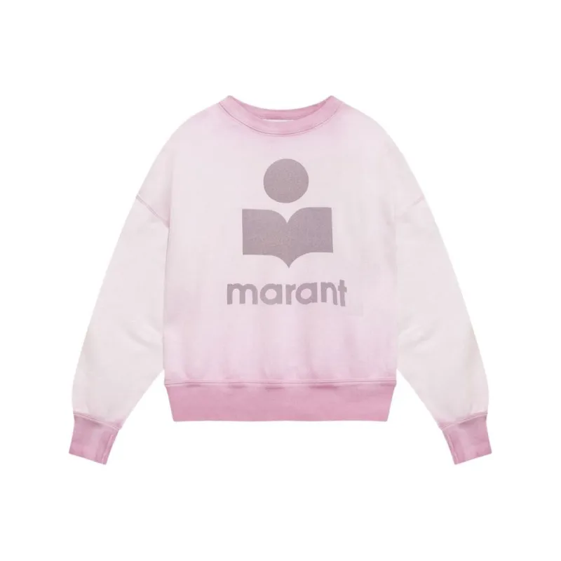 ISABEL MARANT ETOILE Moby Logo Printed Crewneck Sweatshirt-0