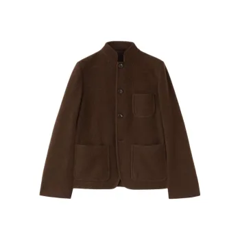 Loro Piana FW24 Jackets Coats Women's Dark Brown