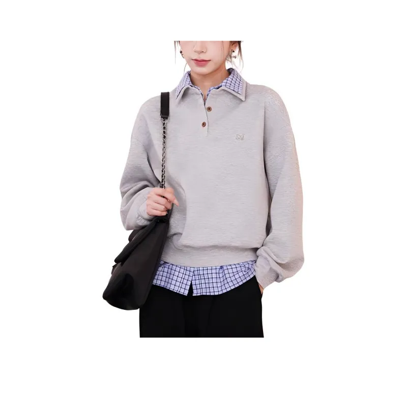 A21 Sweatshirt Women's Heather Gray-0