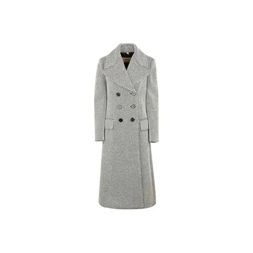 Burberry Coats Women's Gray