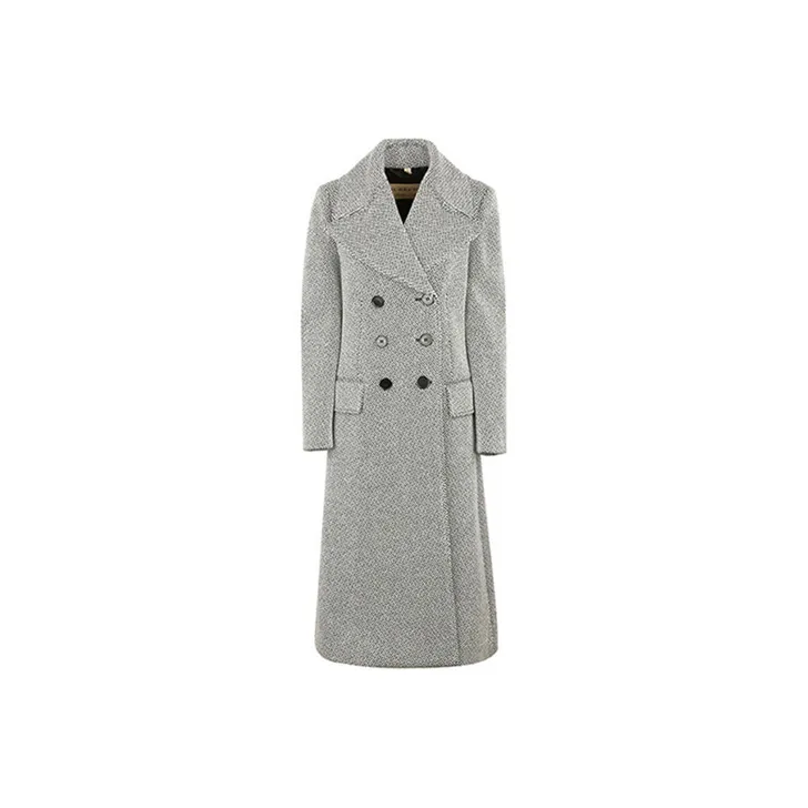 Burberry Coats Women's Gray-0