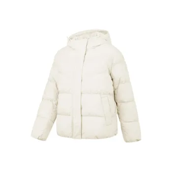 QIAODAN Variety Training Collection Down Jacket Women's Cream White
