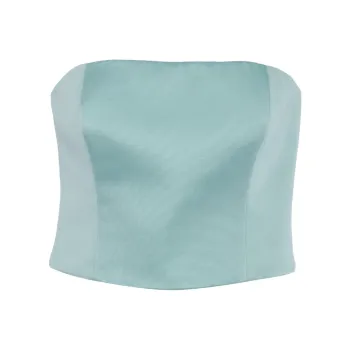 EMPORIO ARMANI Strapless Top Women's Green