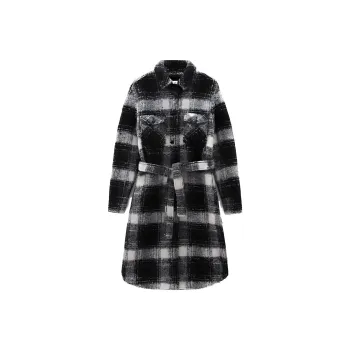 WOOLRICH Coats Women's Black White