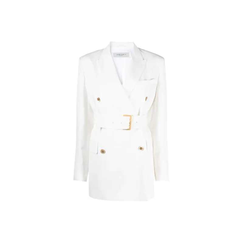 Golden Goose Double breasted Belted Blazer-0