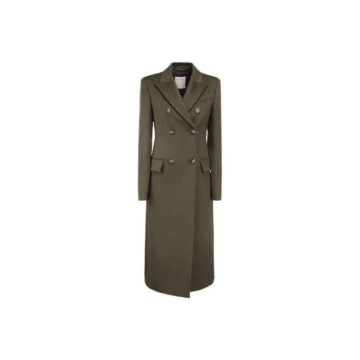 SportMax Coats Women's Green-0