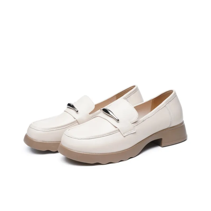 AOKANG Loafers Women's Black/Ecru-9