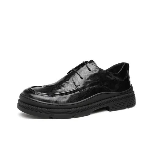 HAPPY DINO Men's Casual Shoes Men Low Top Black
