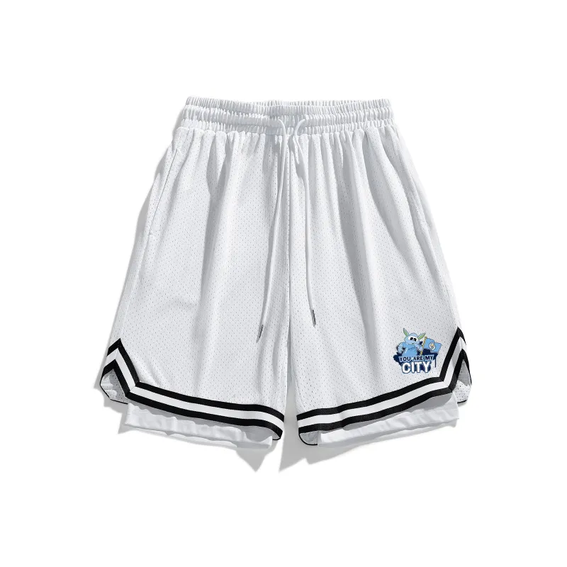 Manchester City F.C. Casual Shorts Unisex-4