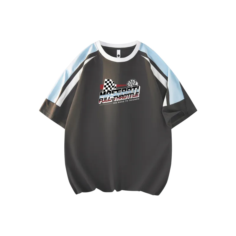 Maserati Drop Shoulder Sleeve T Shirt Women's-10