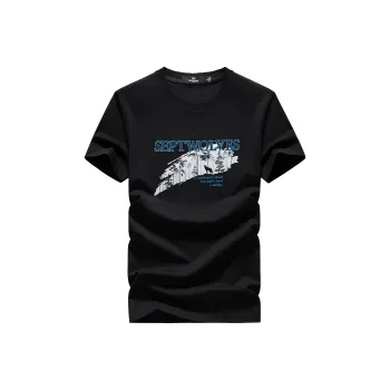 SEPTWOLVES T Shirts Unisex Black