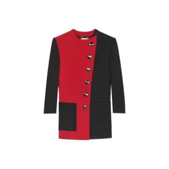 SAINT LAURENT SS22 Business Suits Coats Women's Black