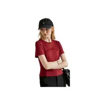 KUHNMARVIN T Shirts Women's Maroon