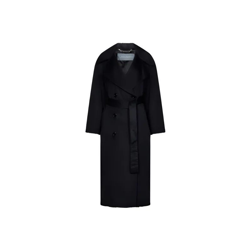 ALBERTA FERRETTI Coats Women's Black-0