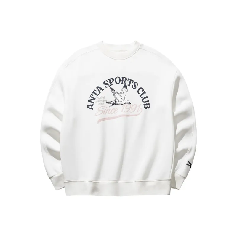 Anta Life Collection Sweatshirt Women's Warm Jade White-0