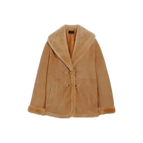 COACH Coats Women's Gold