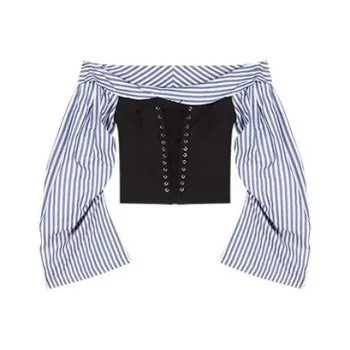 INCO VIBE Shirt Women's Blue Black