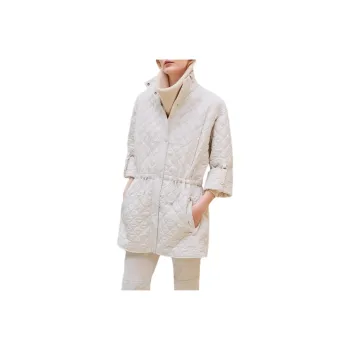 HERMES Jackets Coats Women's White