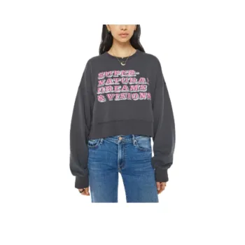 MOTHER Slogan print Sweatshirt