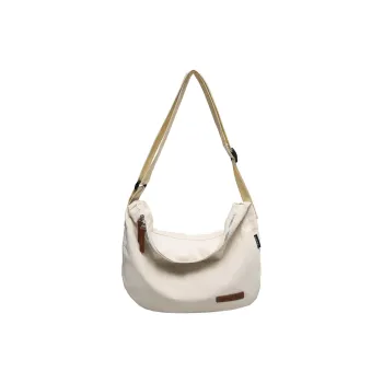 Single Warehouse Nylon Crossbody Bag, Shoulder Bag Regular Unisex White/Black/Khaki/Green