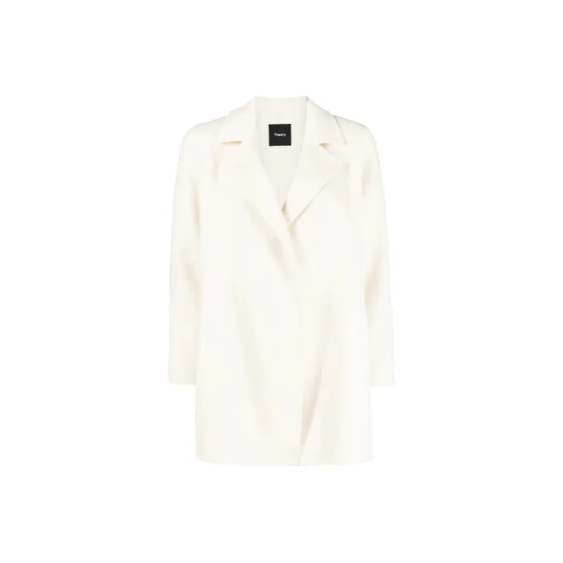 THEORY Coats Women's White-0