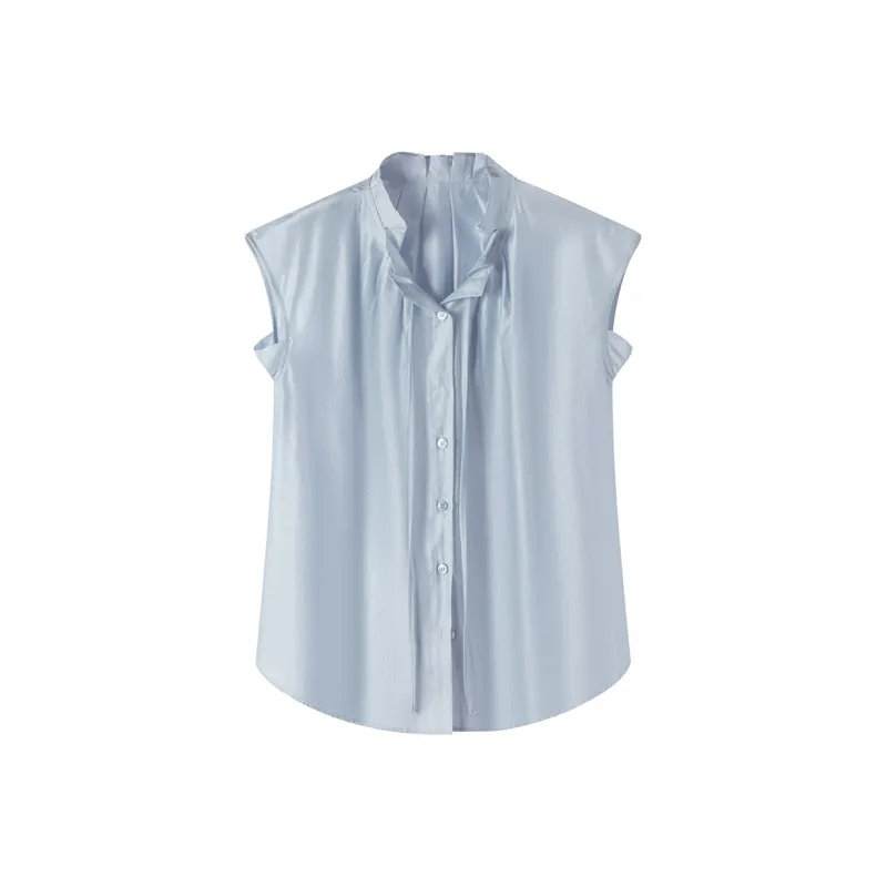 SINBOS Shirts Women's Pure Blue-0