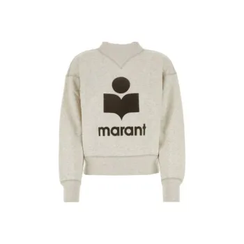 ISABEL MARANT ETOILE Moby High Neck Logo Sweatshirt