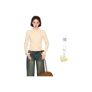 Princess Berdele Knitwear Women's Apricot