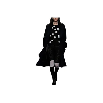 CHANEL Coats Women's Black