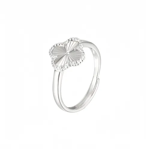 GUCCI 925 Sterling Silver Rings Womens Silver