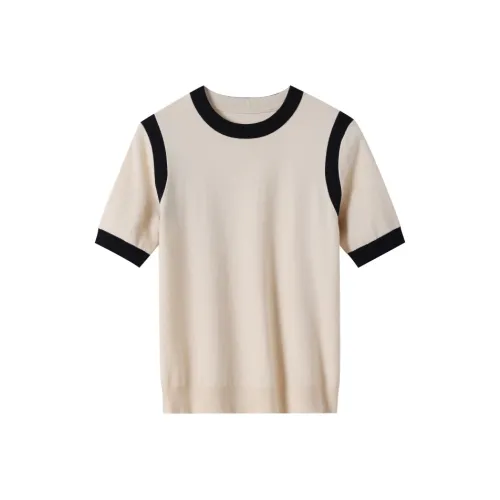 Huagaa Knitwear Women's Apricot