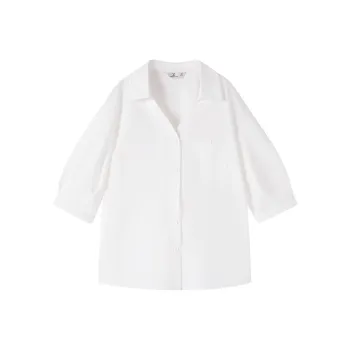 XIANGYING Shirts Women's White